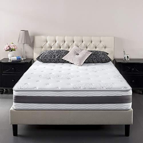 Zinus 10 Inch Gel-Infused Memory Foam Hybrid Mattress, Queen
