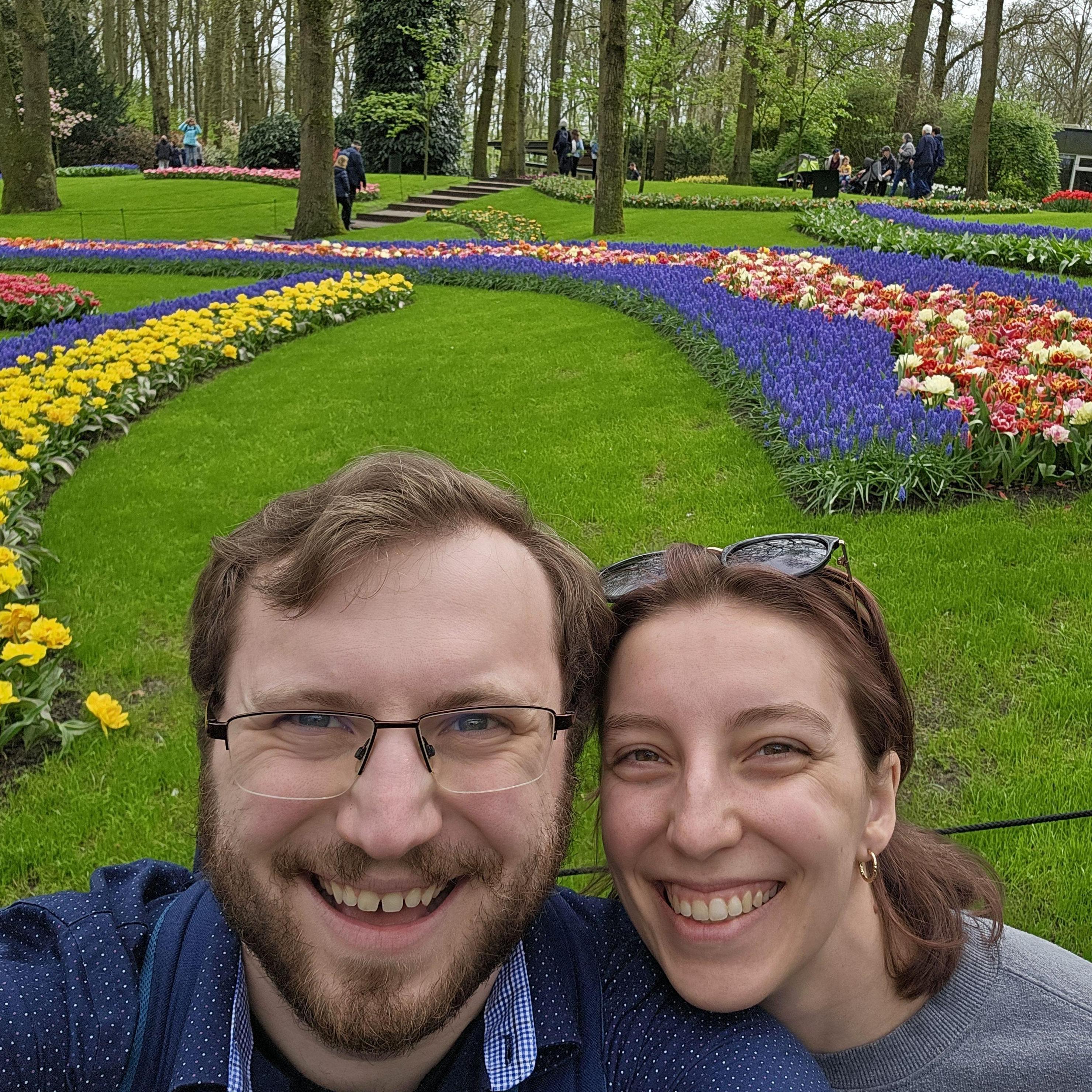 The Keukenhof! A great way to end our Rhine river cruise
