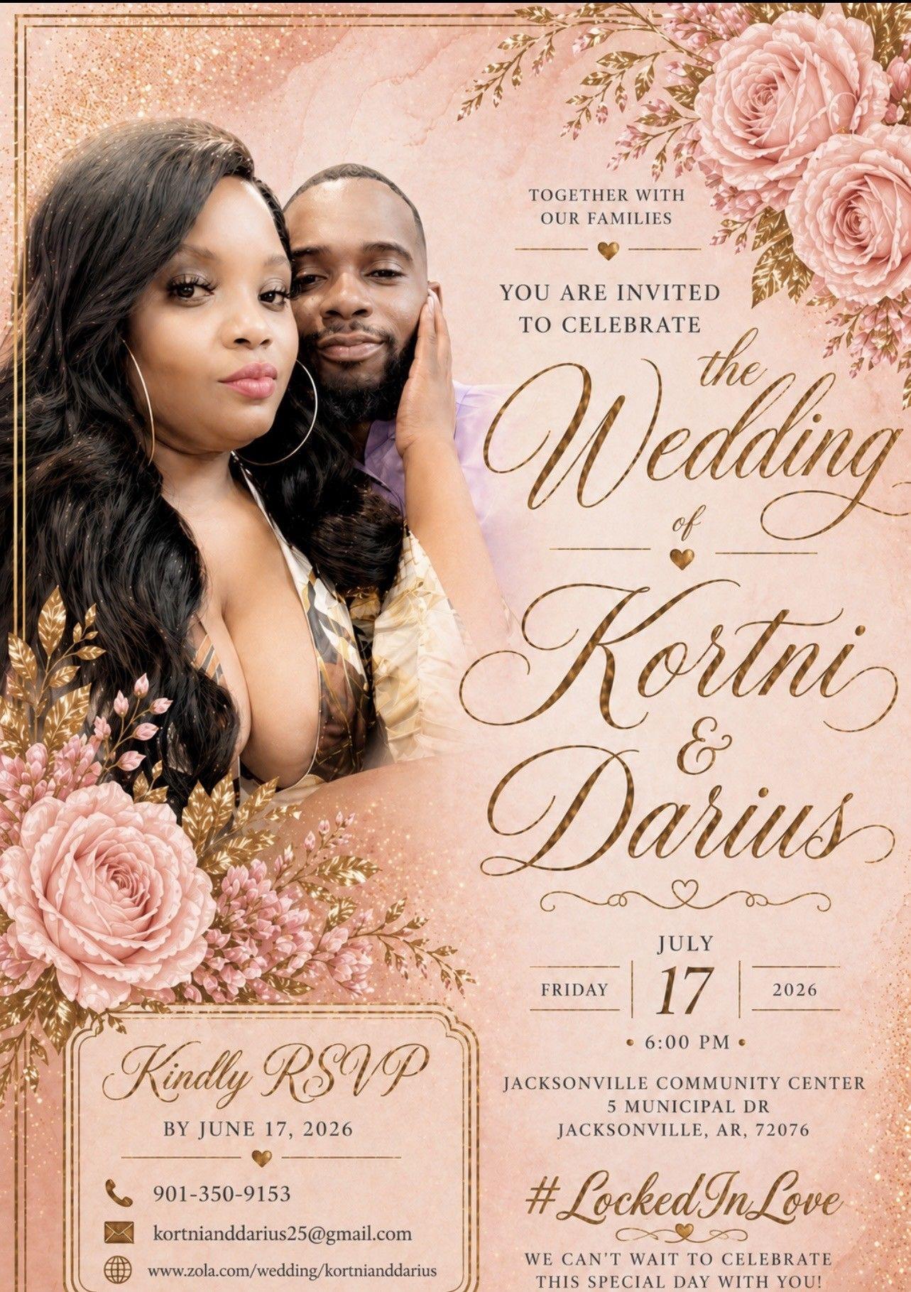The Wedding Website of Kortni Calhoun and Darius Love