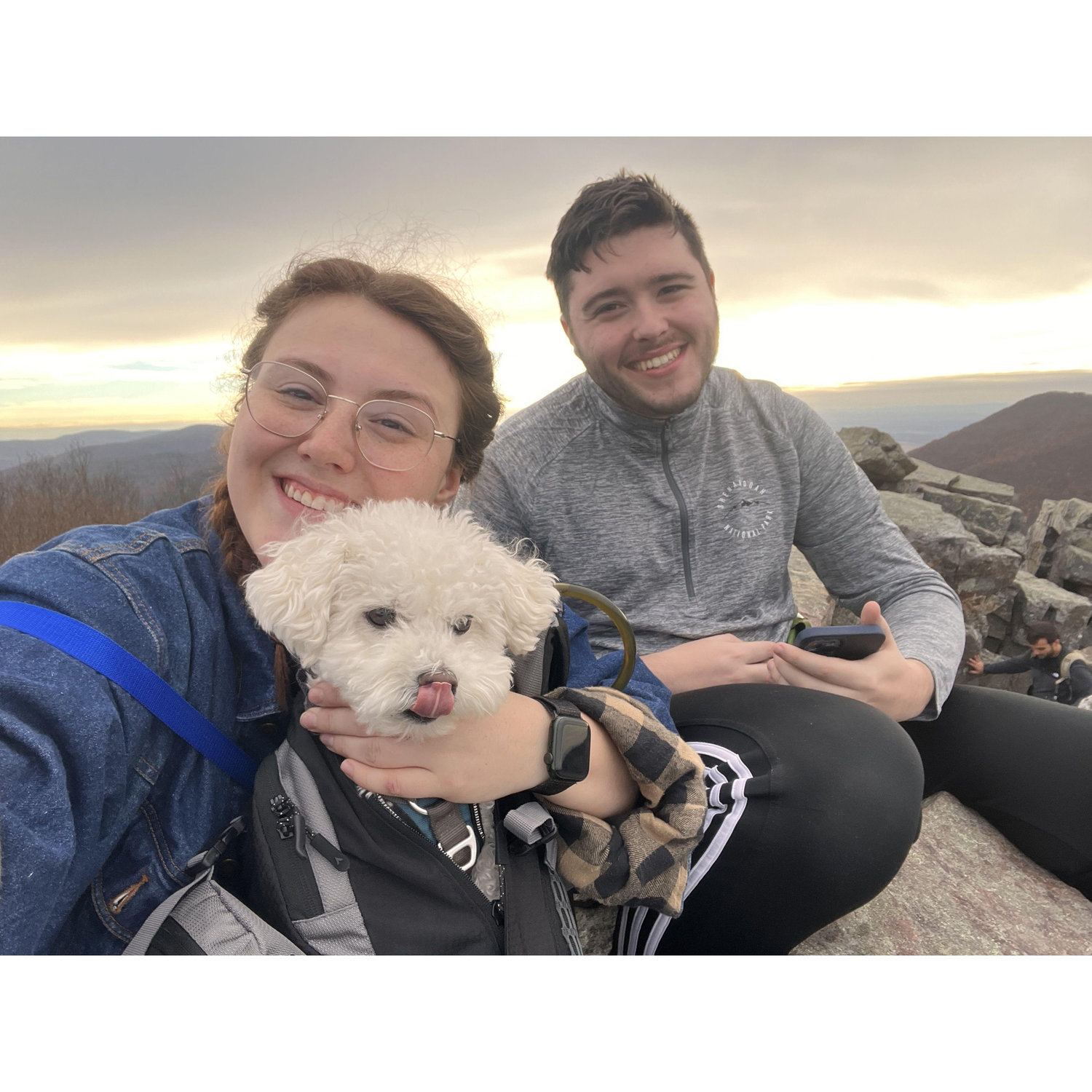 Our 2nd annual hike up to Black Rock Summit in Shenandoah National Park