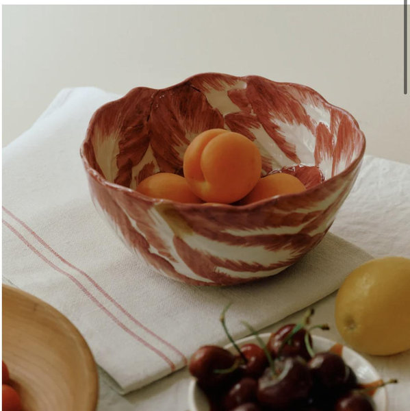 Radicchio Serving Bowl