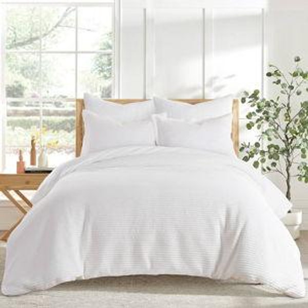 Levtex Home Cloud Waffle Knit Comforter Set or Euro Shams