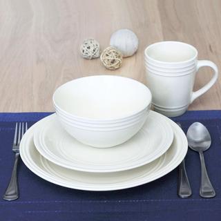 Allure 16-Piece Dinnerware Set, Service for 4