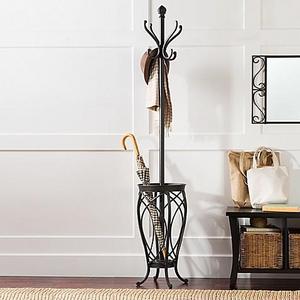 Ampersand™ Charleston Standing Coat Rack in Black