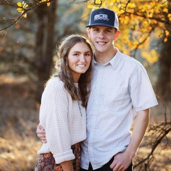 A picture of us during Thompson family photos. October 2023