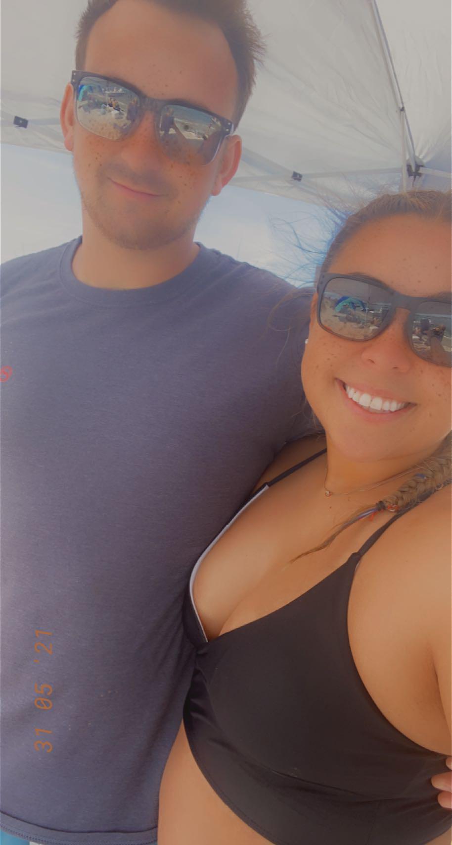 Beach days together