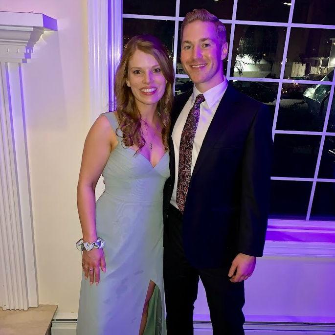 While Kat was staying with her friend Taylor the night before her wedding, David stayed with Kat's parents. He asked them for their blessing to propose to Kat.