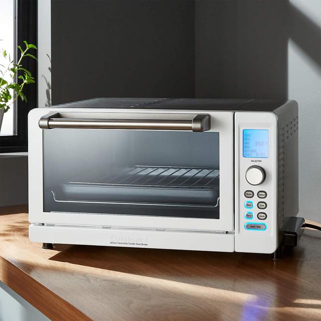Cuisinart ® Deluxe White/Stainless Steel Convection Toaster Oven Broiler