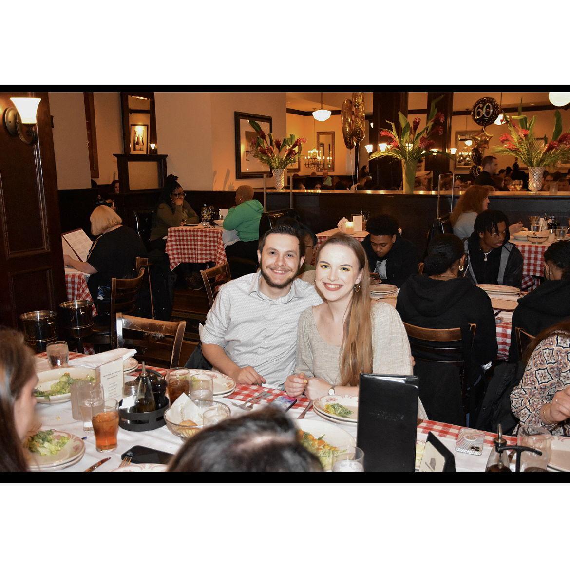 Krysia's college graduation dinner at Maggiano's Little Italy, Cherry Hill, NJ May 2022