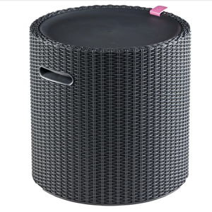 Keter Cool Side Table Cooler 3 in 1 Outdoor Patio Table and Ice Chest Storage, Ideal Hot Tub Table, Decor and Outdoor Patio Bar, Portable Bar, Graphite