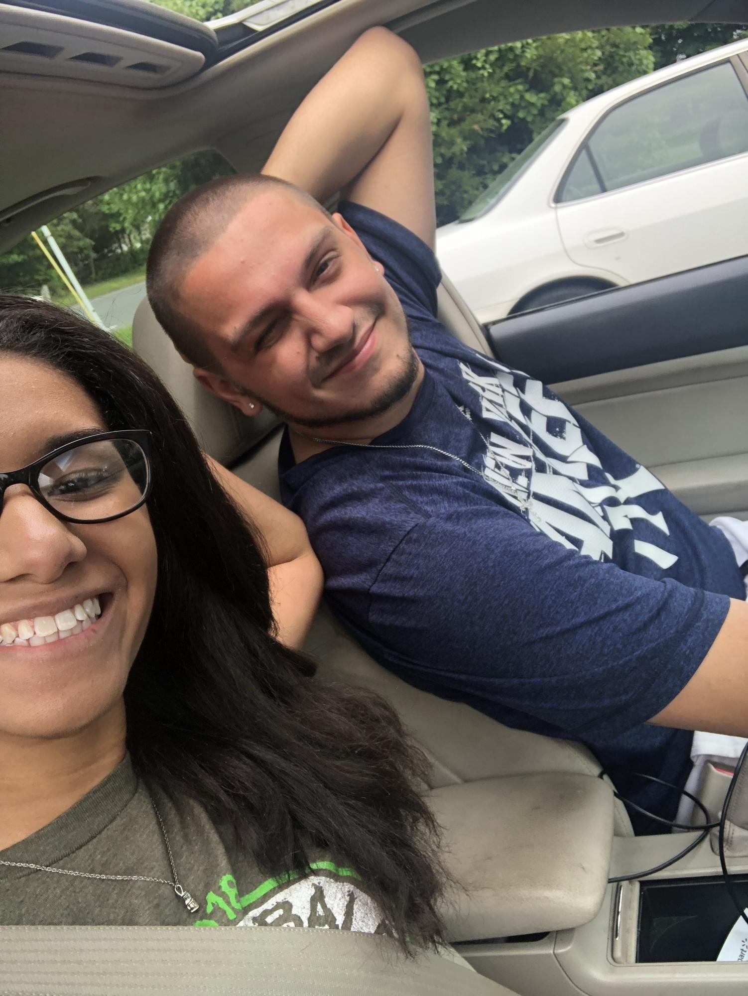 One of our first photos together!