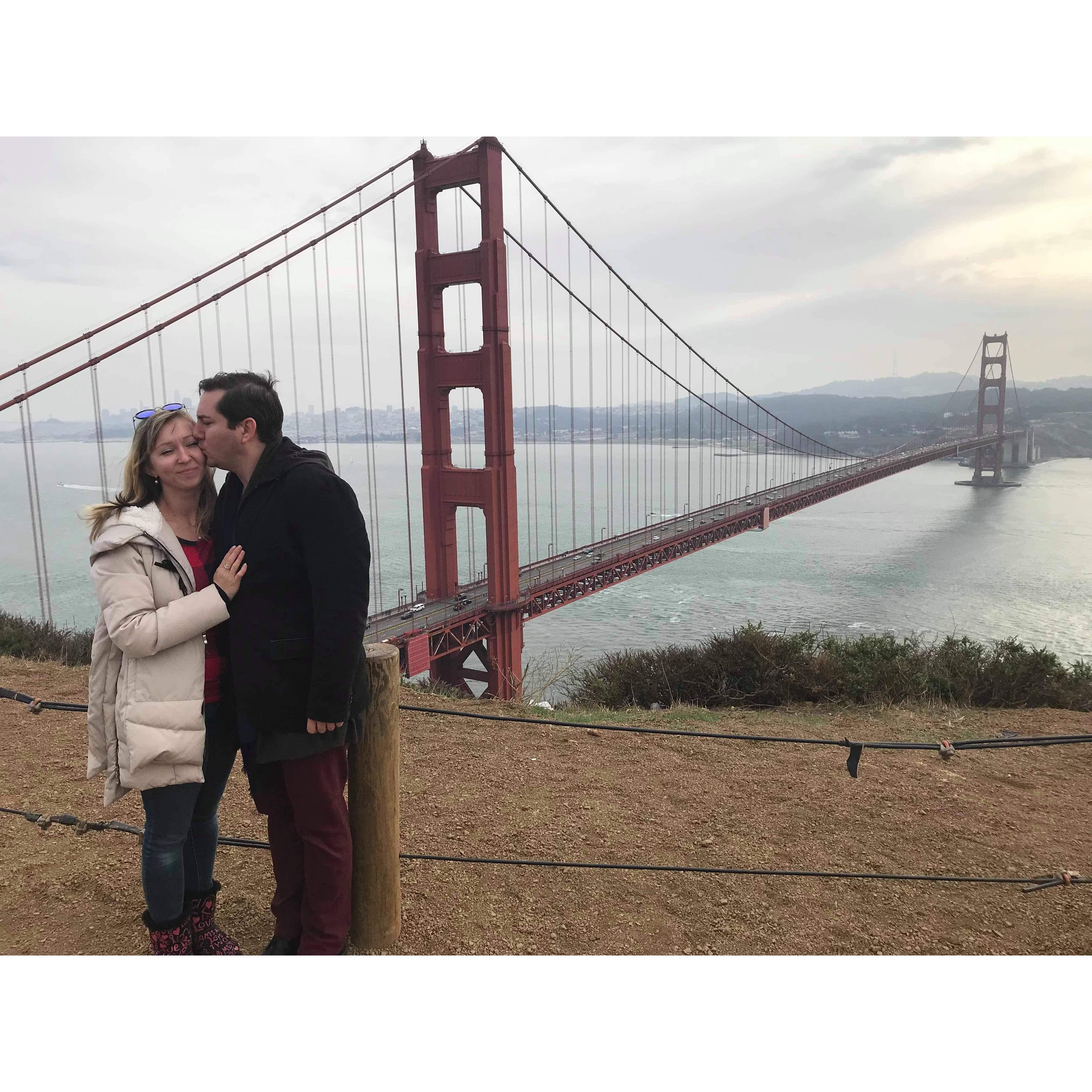 Our first visit to San Francisco. We had a great time and a lot of wine!