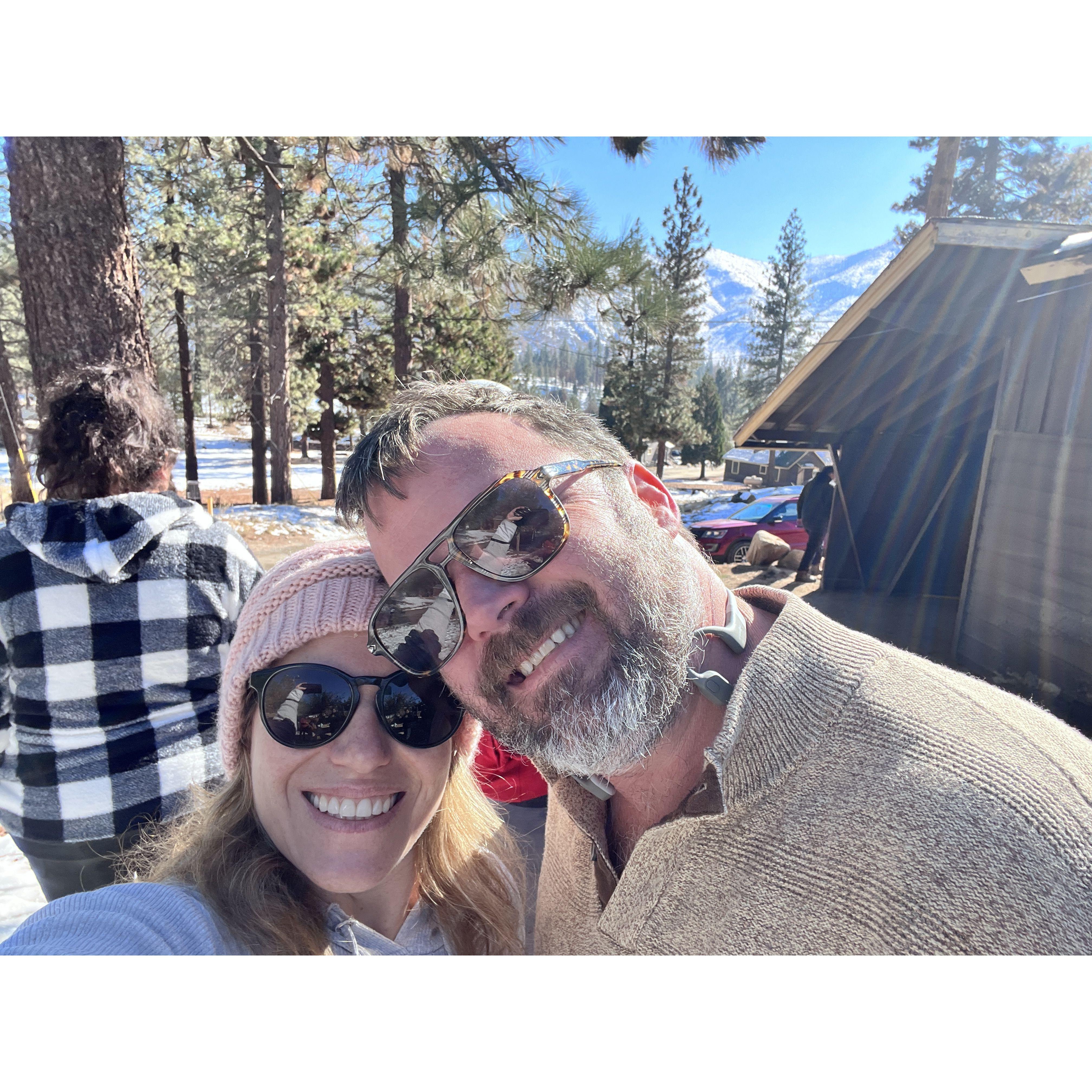 A fantastic winter trip to our friend's ranch getaway.