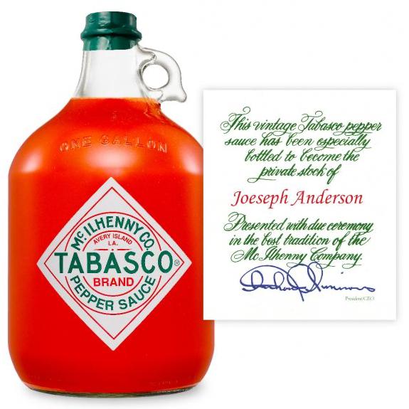 TABASCO® Personalized Gallons