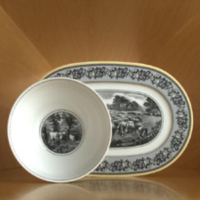 Villeroy & Boch "Audun" Ferme 7" Round Vegetable Bowl