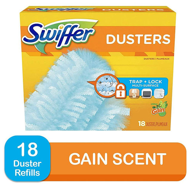 Swiffer 180 Dusters, Multi Surface Refills with Gain Scent, 18 Count