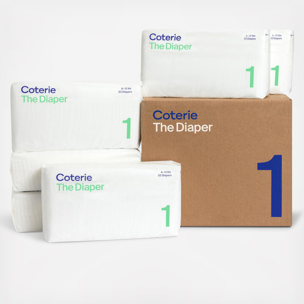 Coterie, Ultra Soft Monthly Supply of Diaper, 6-Pack | Zola Baby