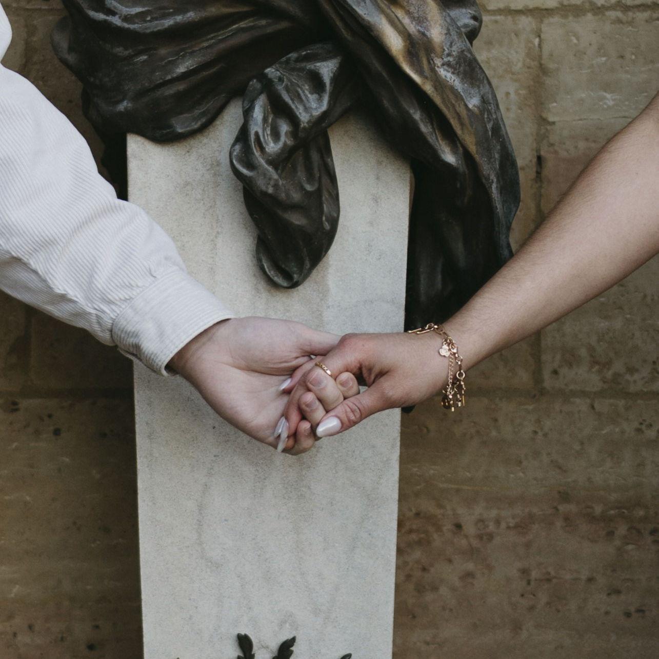 Engagement photos at the Philbrook November 2025