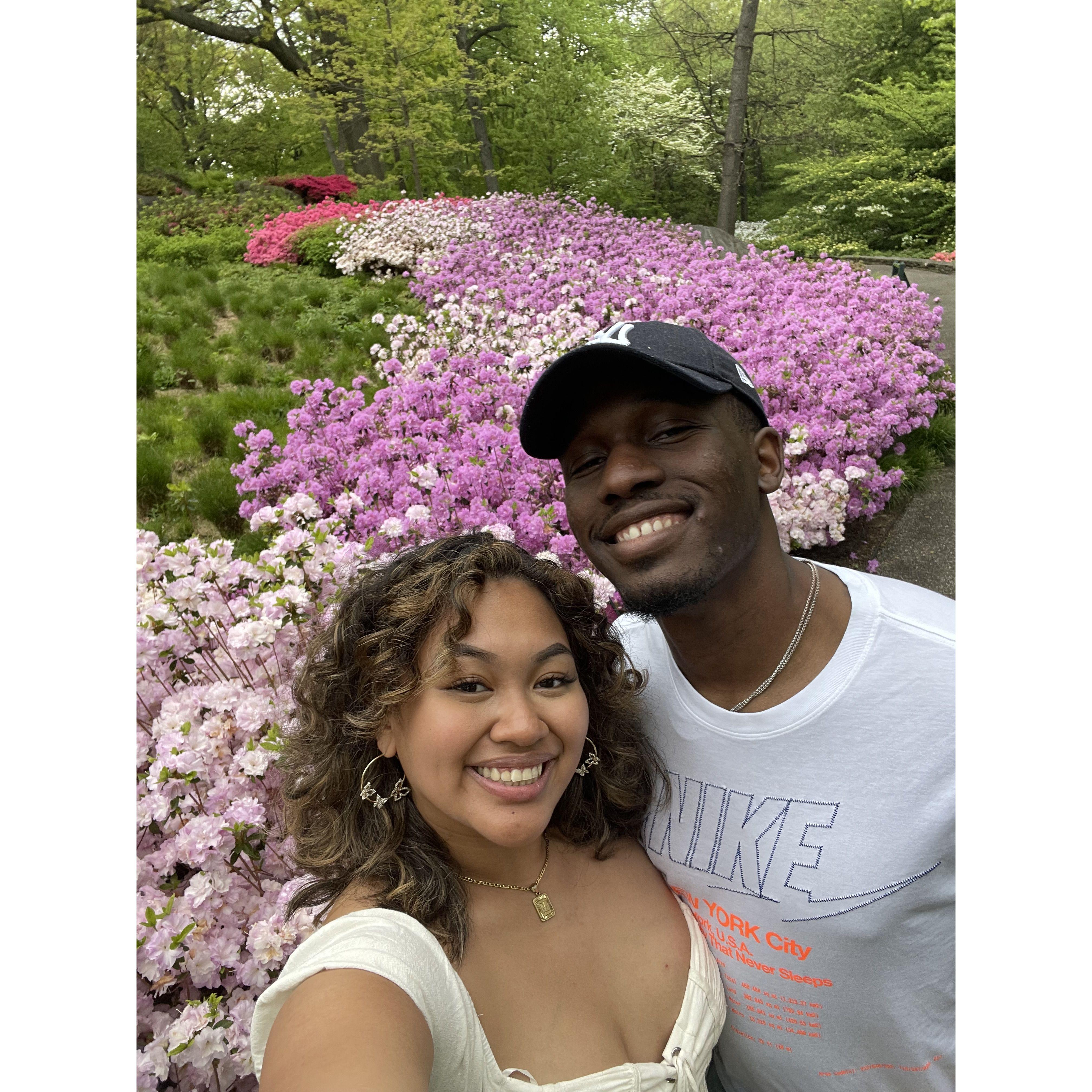 One Year Anniversary at the Botanical Gardens, Bronx NY 05/2022