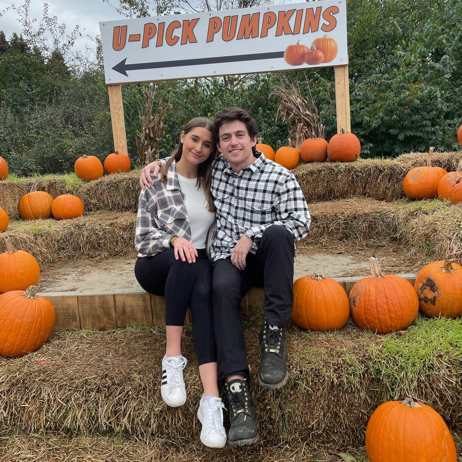 Alyssa visiting Ryan at Michigan State