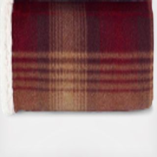 Nordic Plaid Throw Blanket