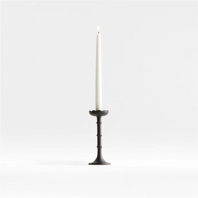 Chambers Scalloped Taper Candle Holder 7.5" by Jake Arnold