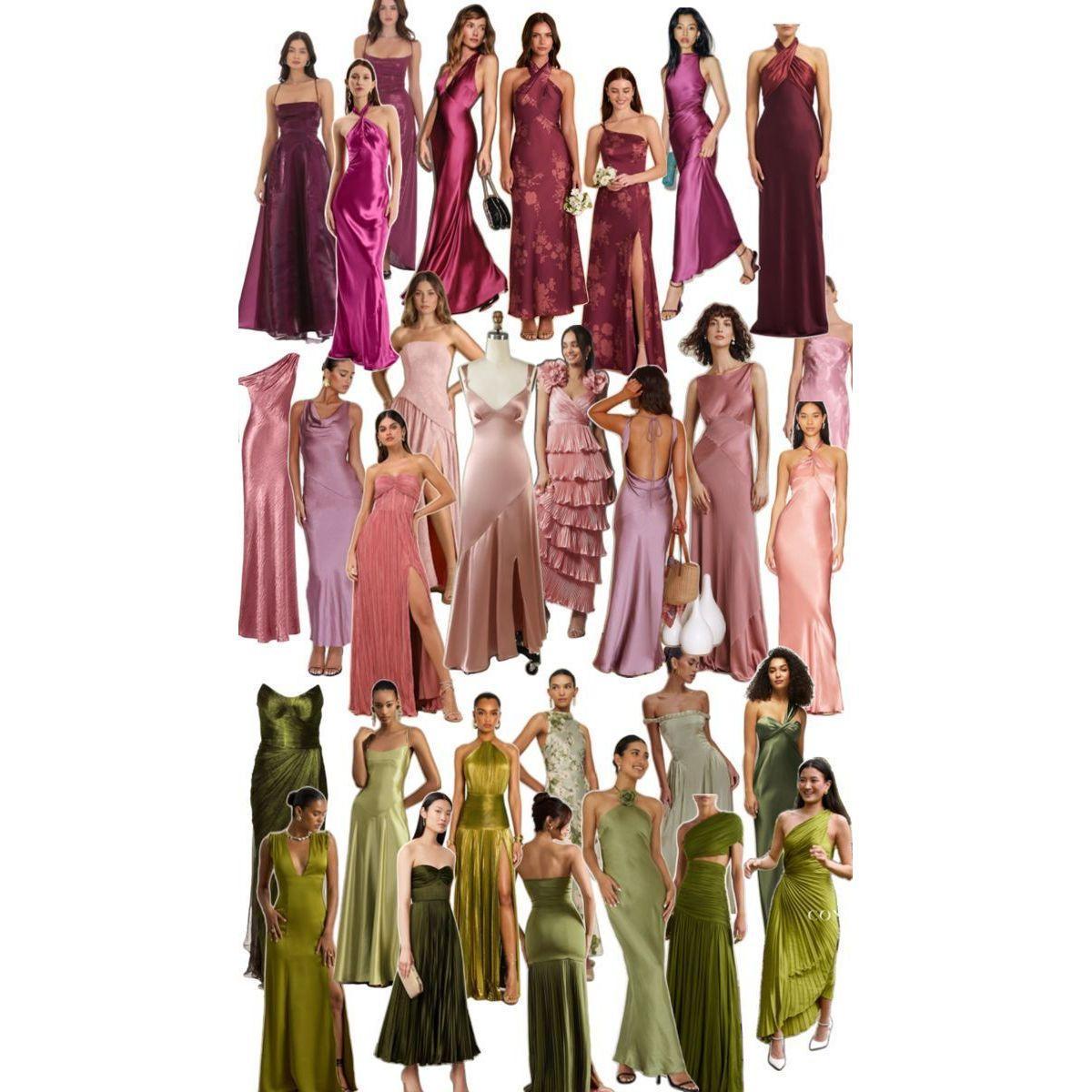 Dress color suggestions.