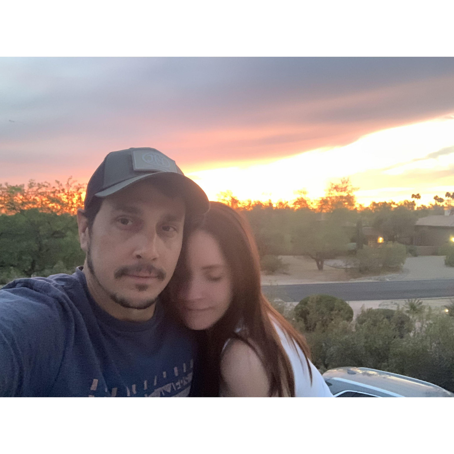 Our rooftop romance!