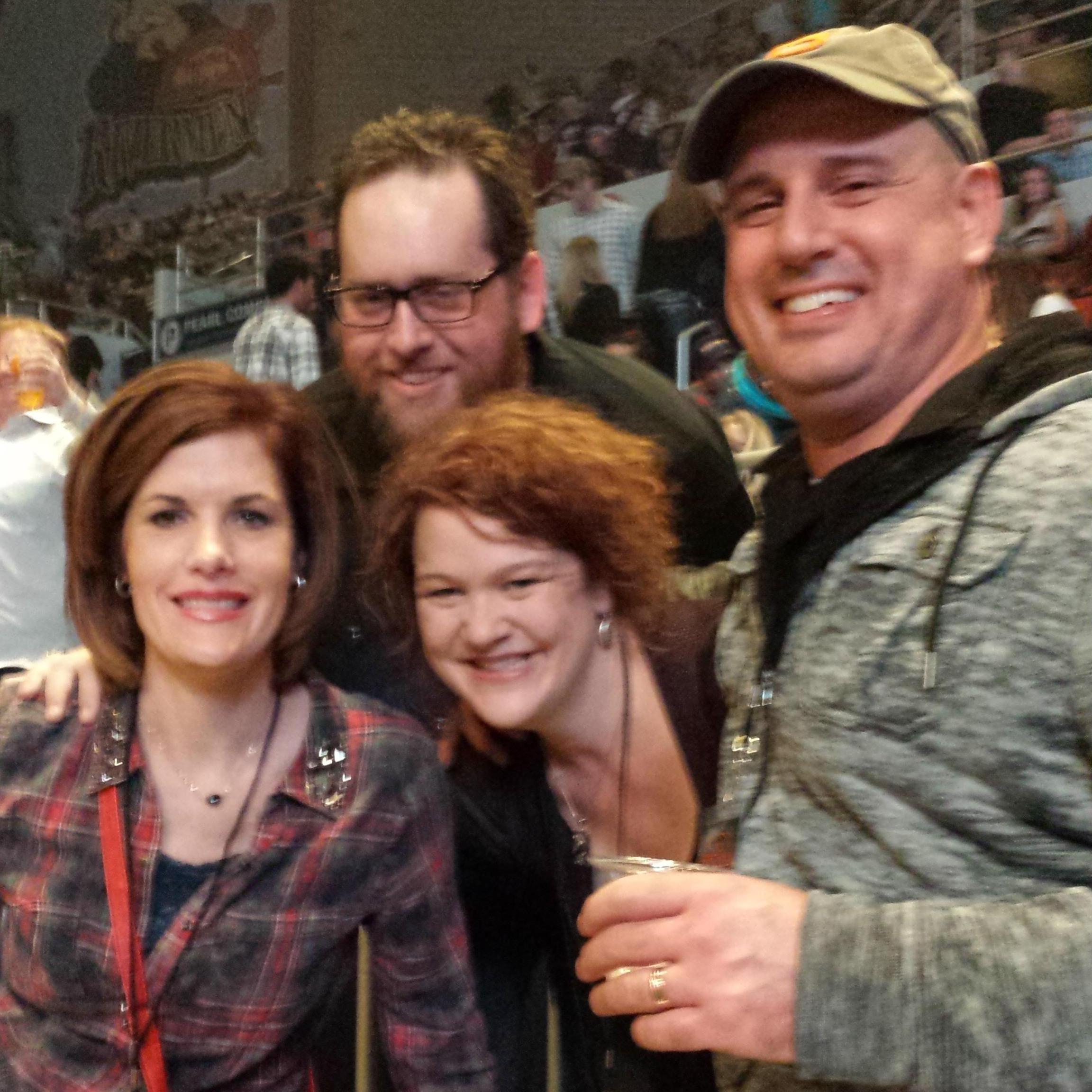 Sometimes we even go to concerts with friends! This one was Eric Church in Peoria with the Simones! #FunStuff