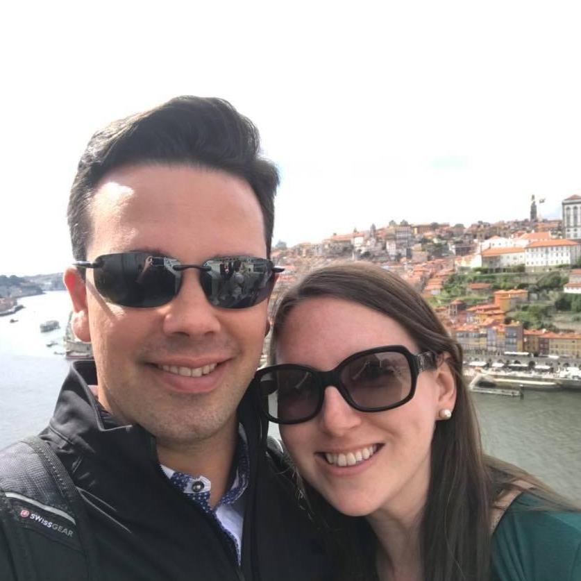Exploring the port wine cellars in Porto, Portugal.