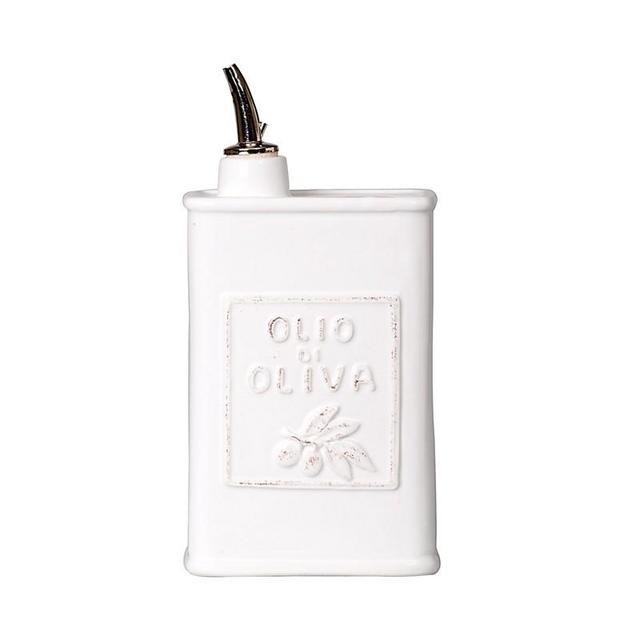 VIETRI - Lastra White Olive Oil Can