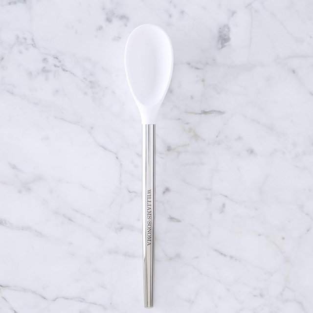 Williams Sonoma Silicone Spoon, White