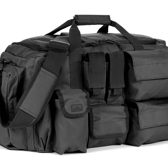 Red Rock Outdoor Gear Operations Duffle Bag, Black