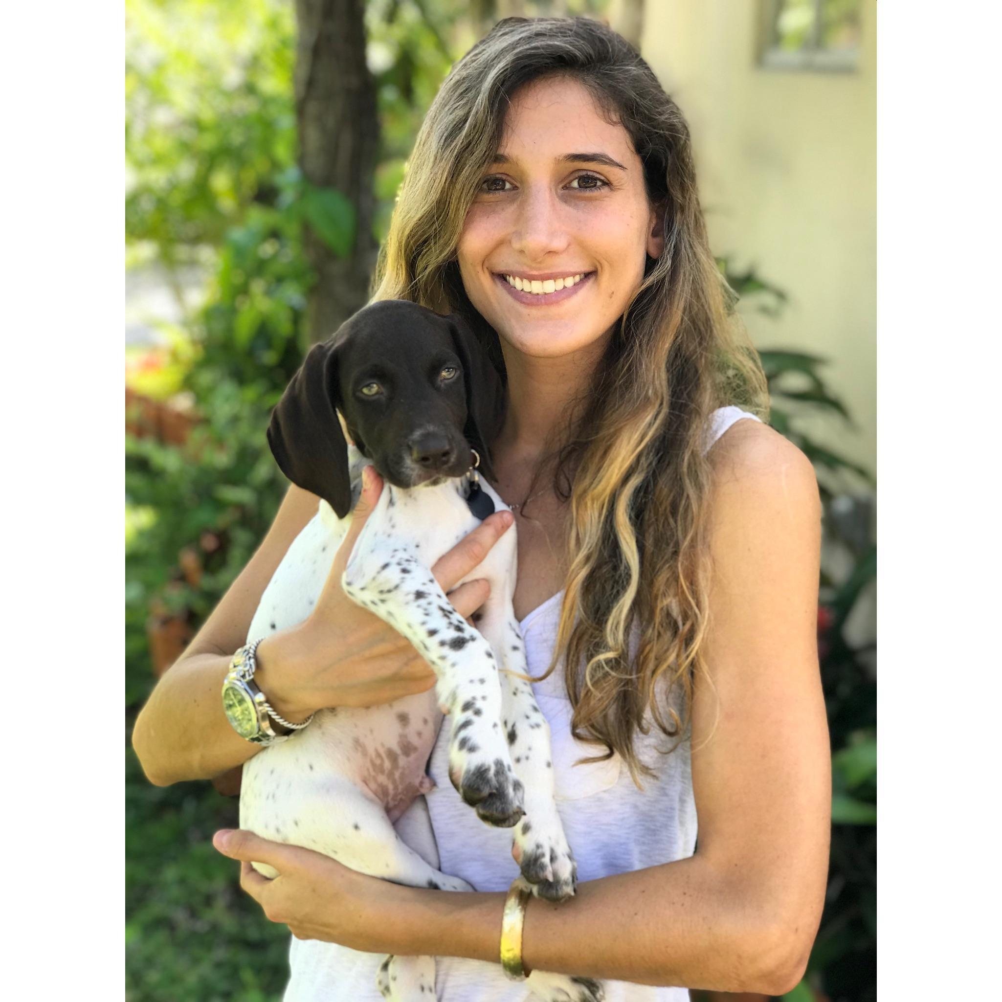 Sara and little Reggie