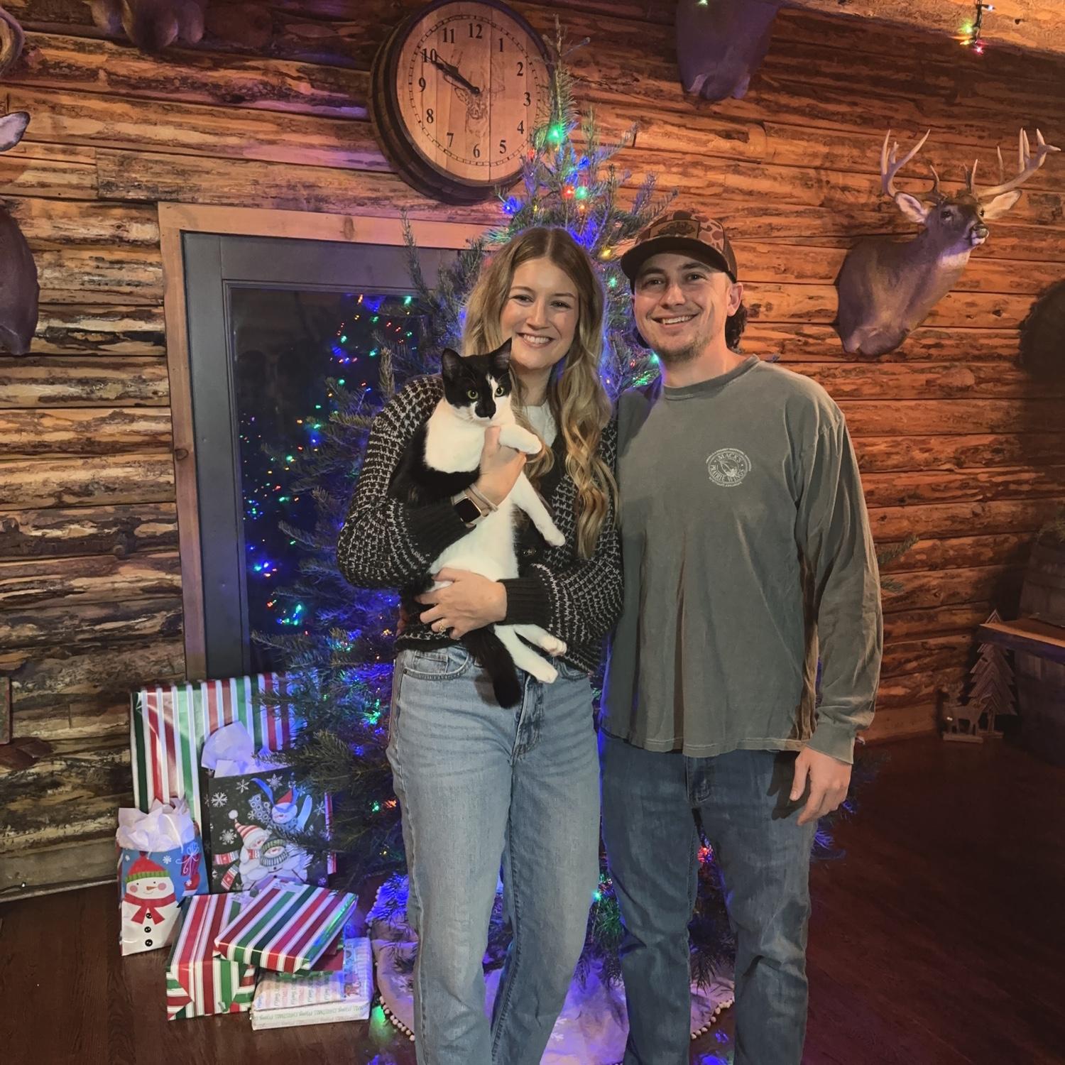FIRST Christmas newly engaged!