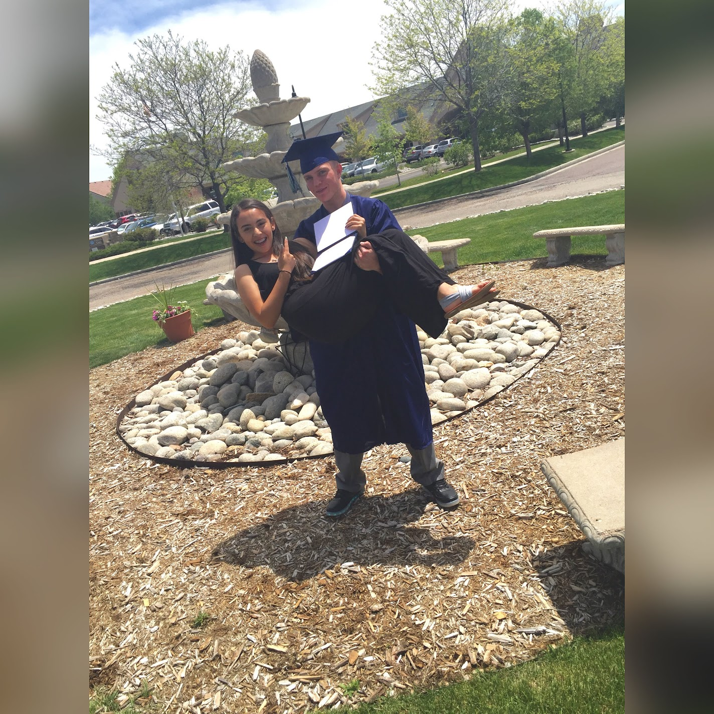 Nick's High School Graduation in 2016