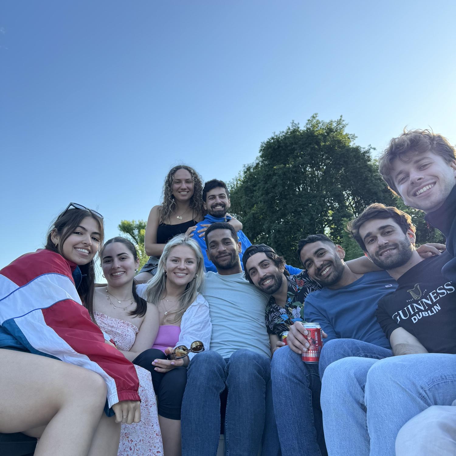 Big Trini link up! Daniel’s brother Diego’s first time visiting Belgium, and we went on a boat cruise with friends