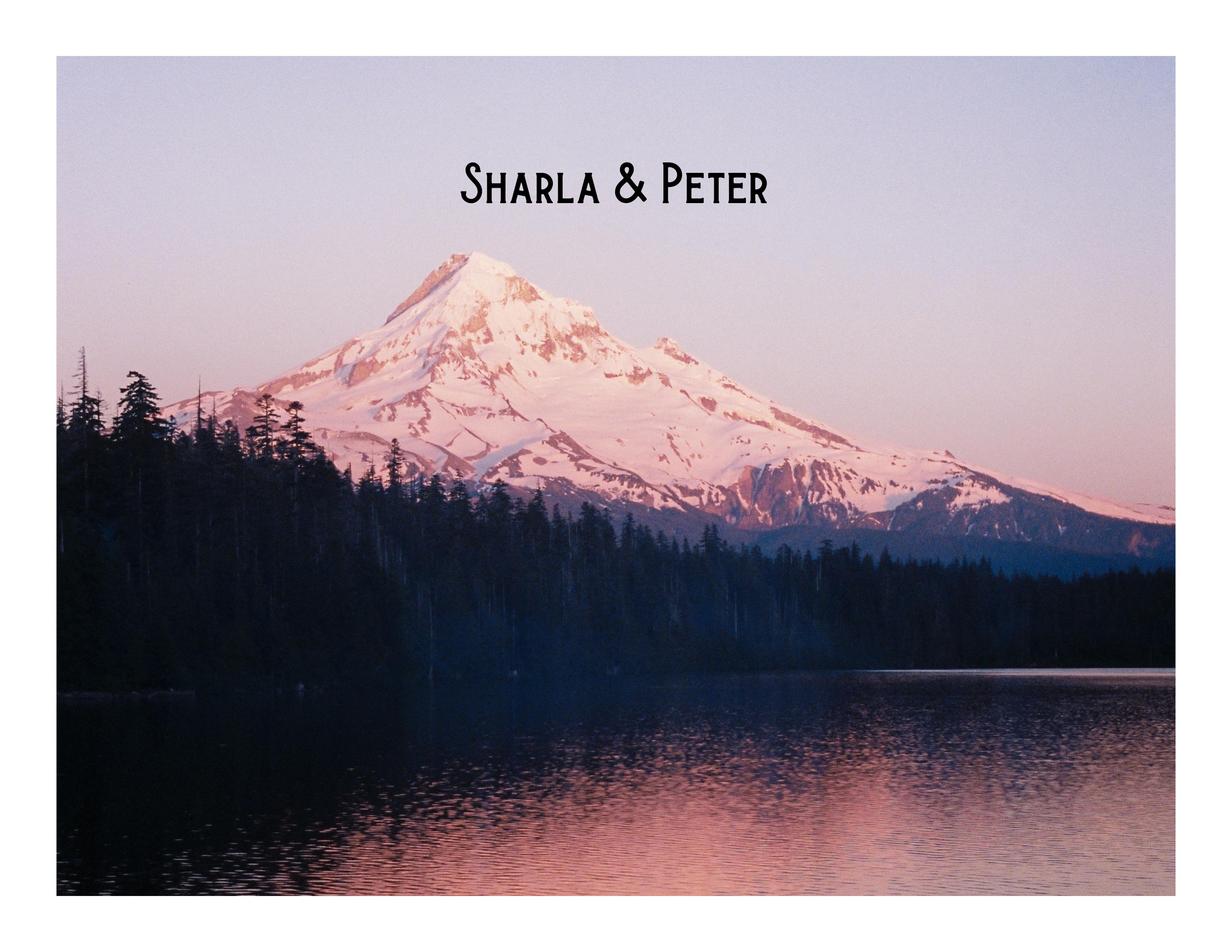 The Wedding Website of Peter Black and Sharla Sanford