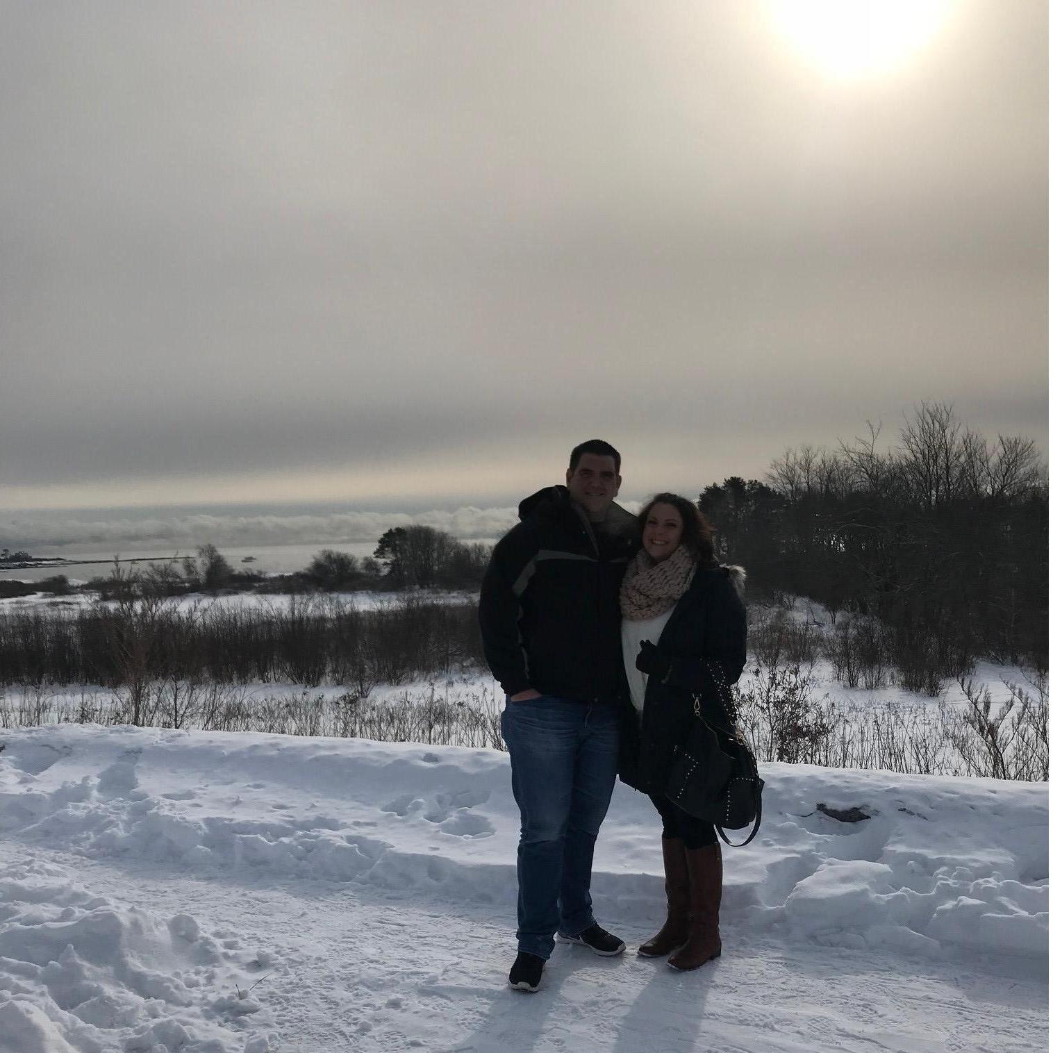 Our first trip together!! Brandon took me to Boston for New Years, it happened to be the coldest winter in years.