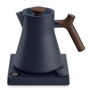 Fellow Corvo EKG Pro Electric Tea Kettle in Stone Blue with Walnut Handle