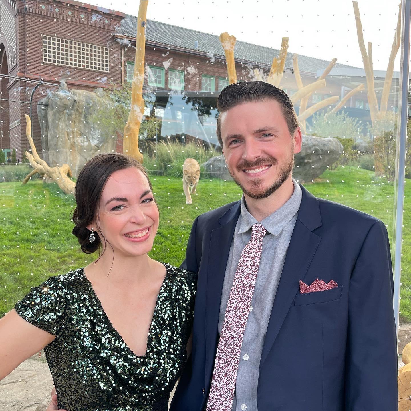 Gettin’ fancy at the Lincoln Park Zoo, September 2021