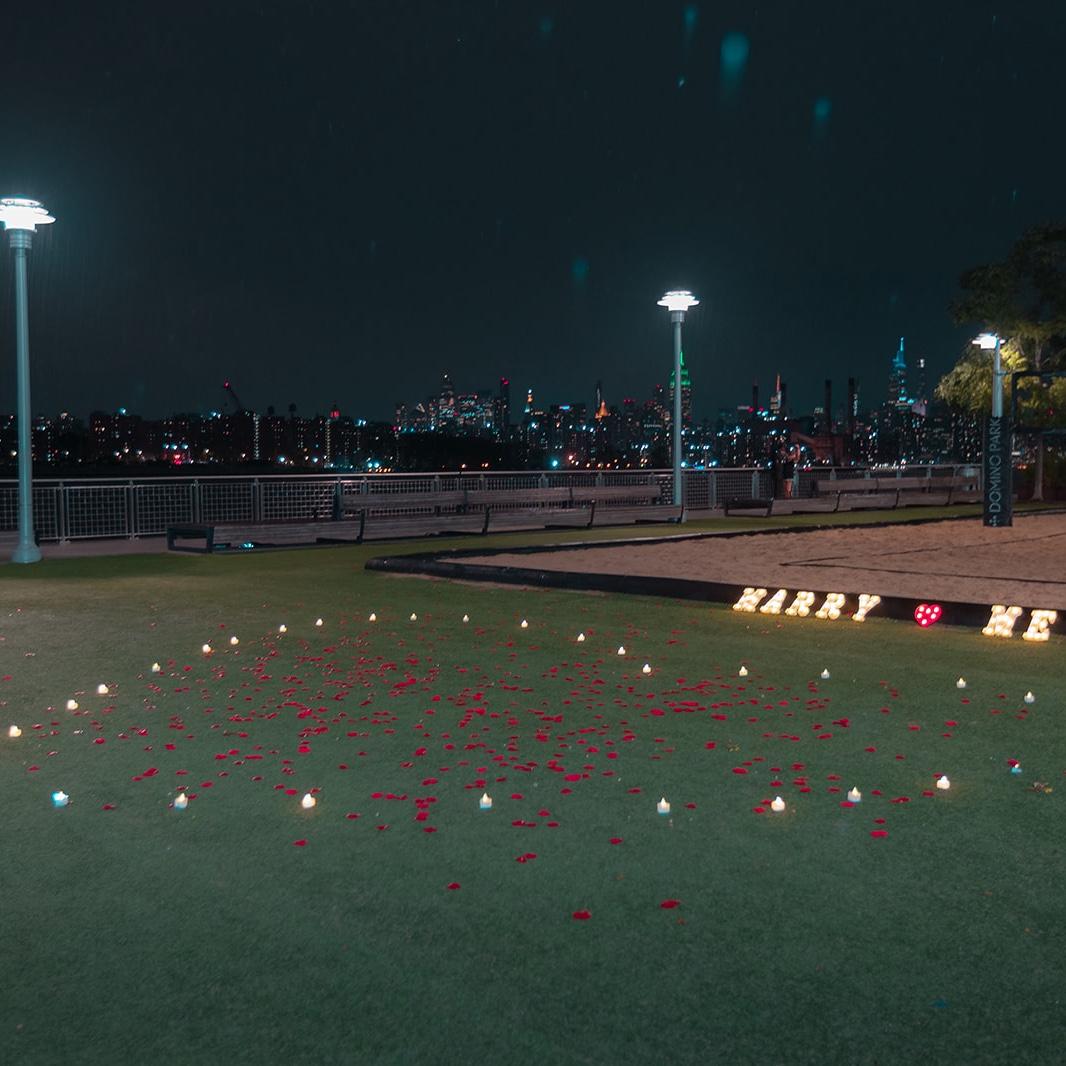 The spot where Kris asked Jordan to marry him holds special meaning to the couple because it is where he first shared with her the future he pictured for the two of them.