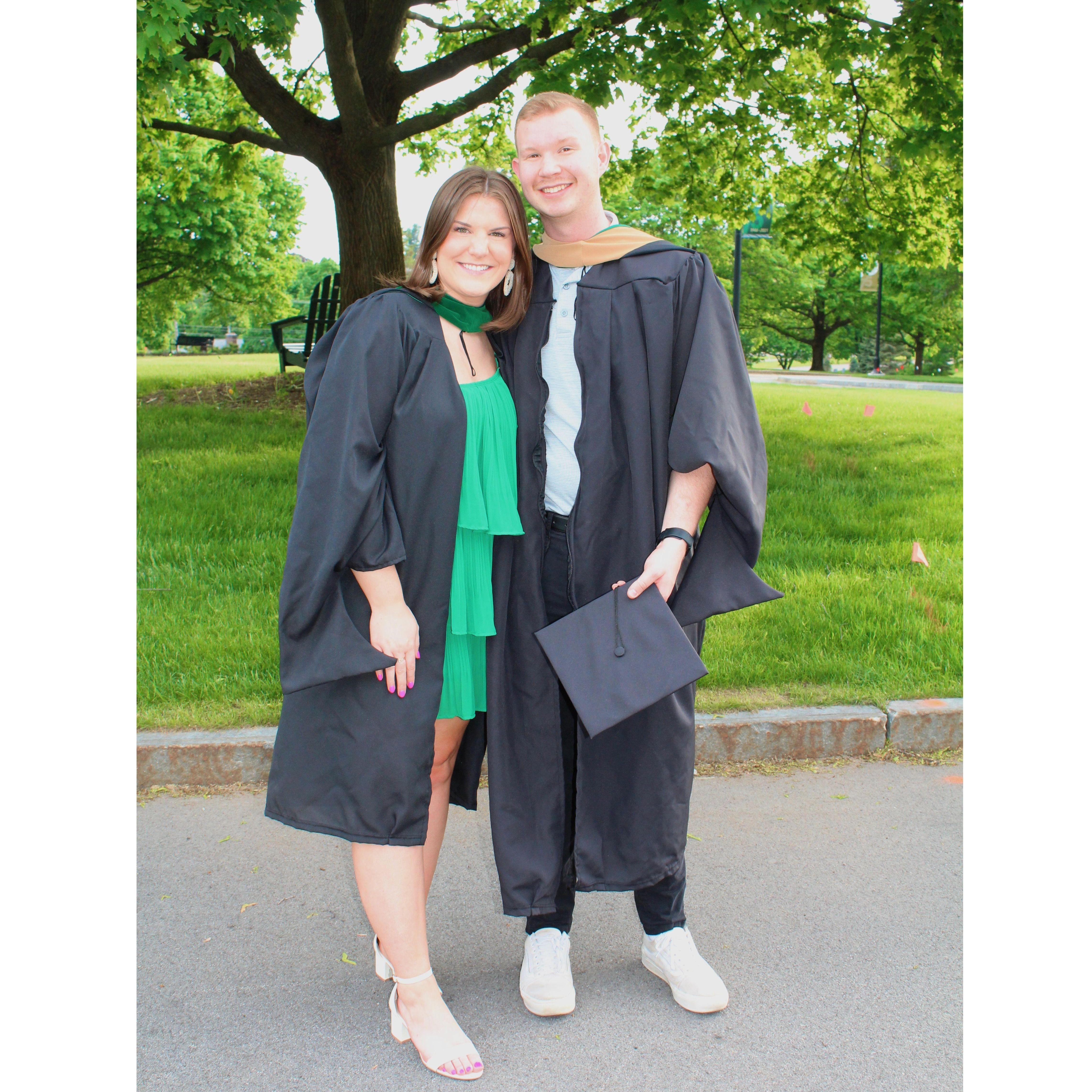 Our masters graduation!