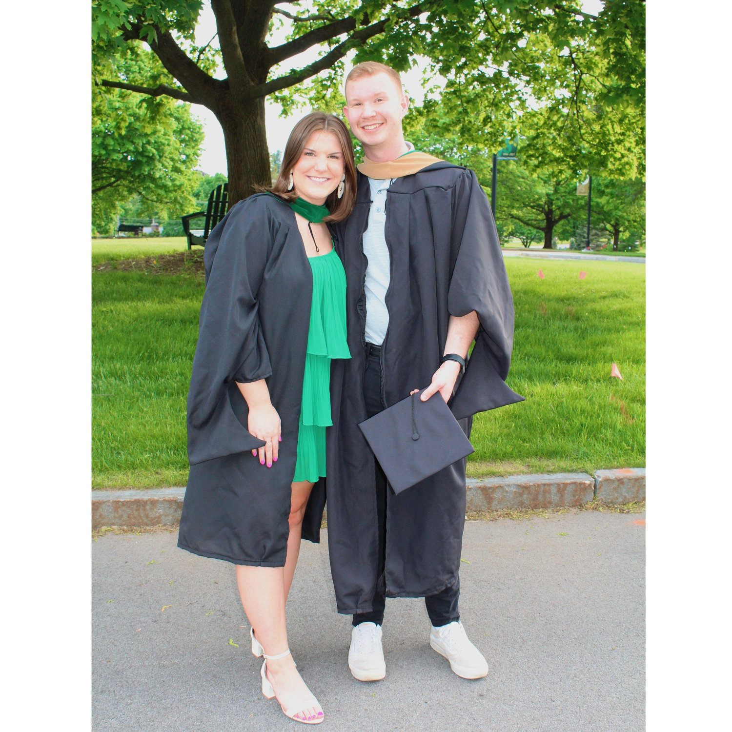 Our masters graduation!