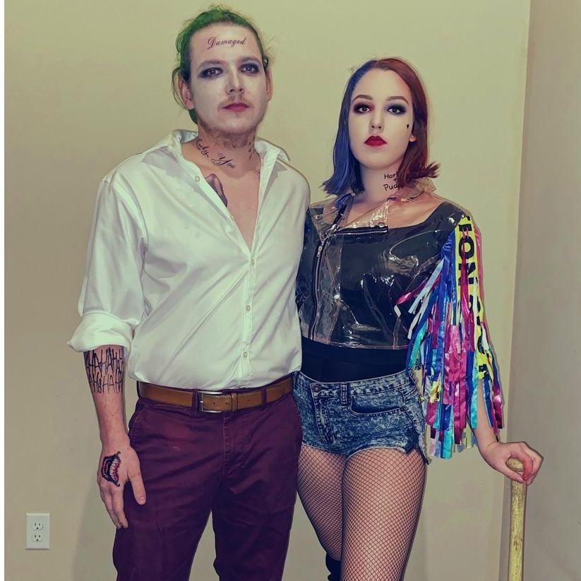 We met on Halloween night!