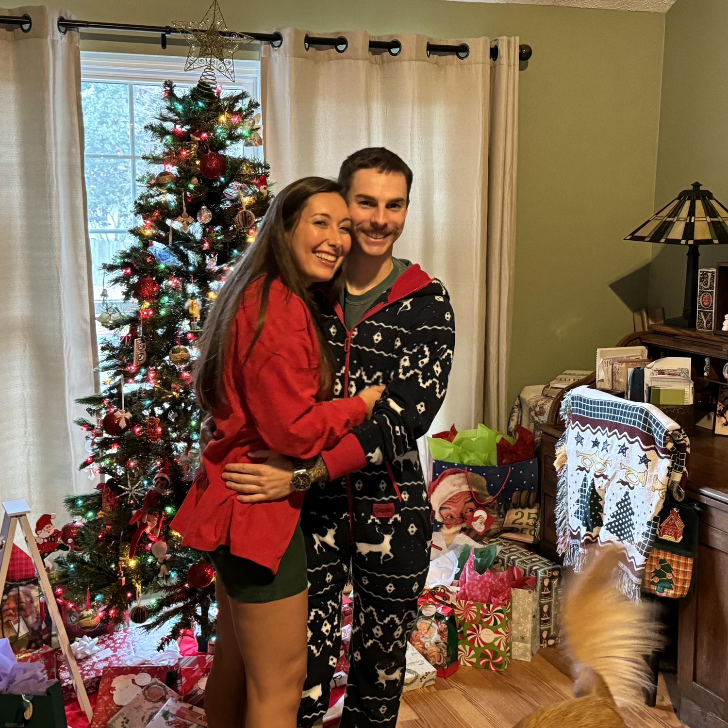 Christmas morning…before it all went down