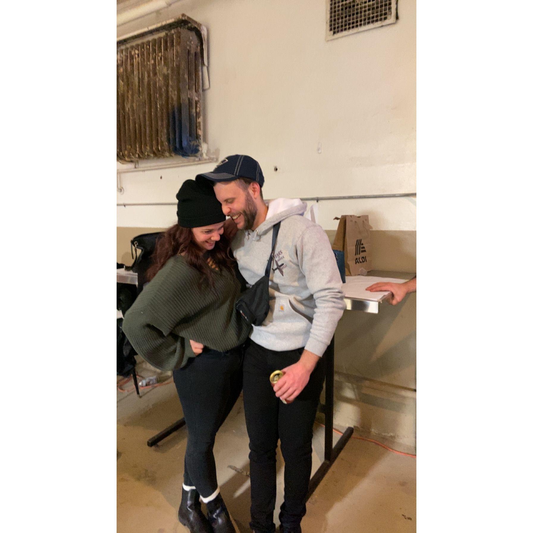 First picture taken together