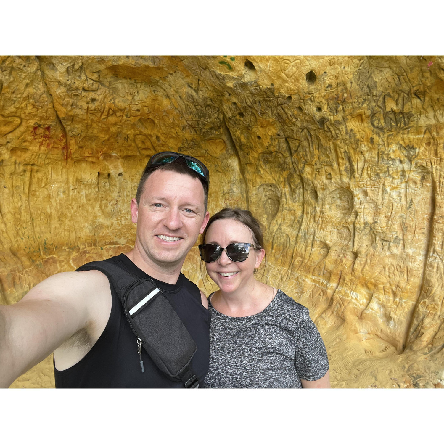 One of our first visits to Minnehaha Falls.