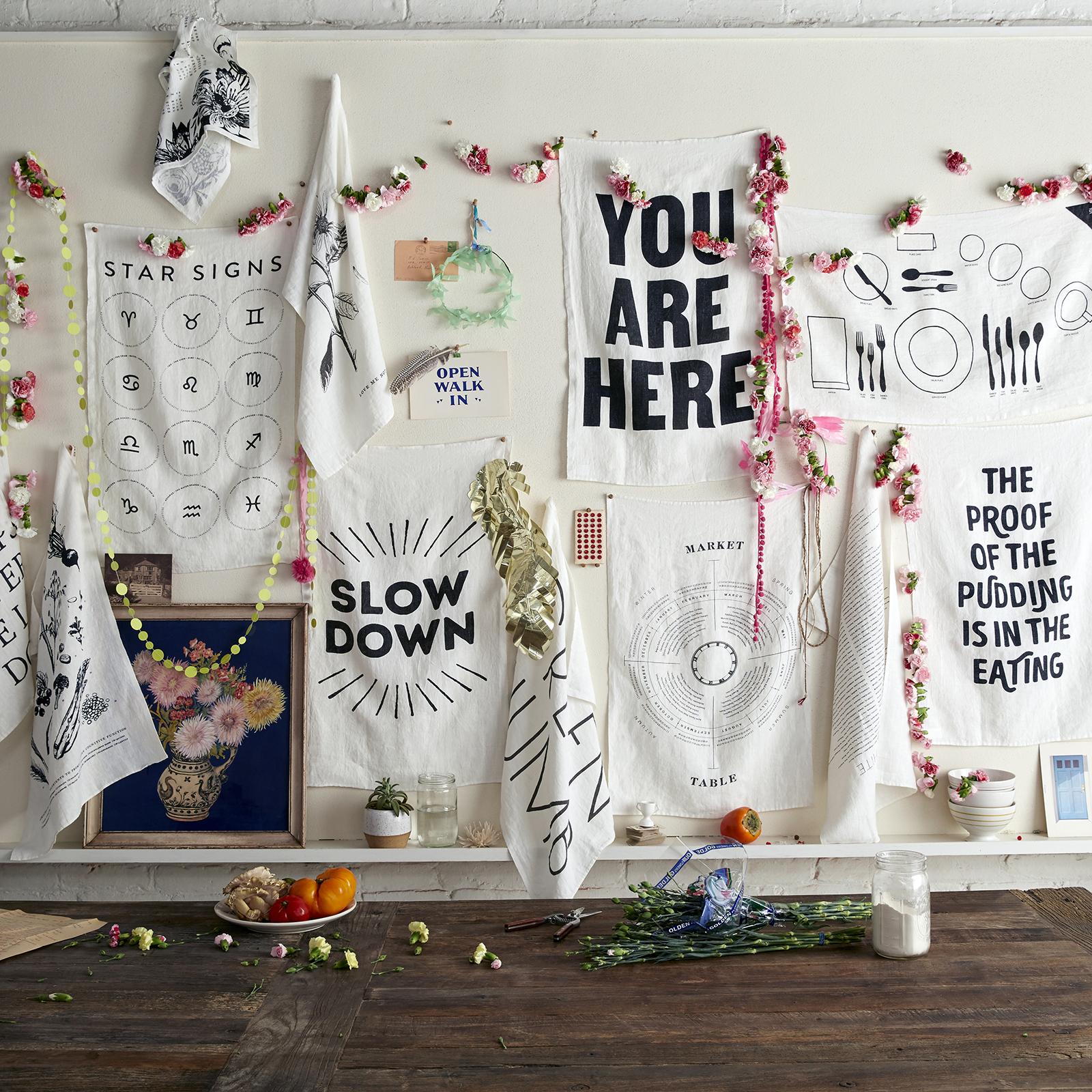 Slow Down Tea Towel - Thumbnail 2