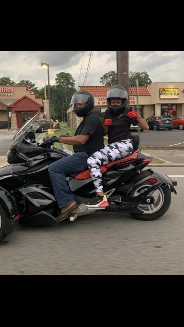 Our 1st motorcycle together.